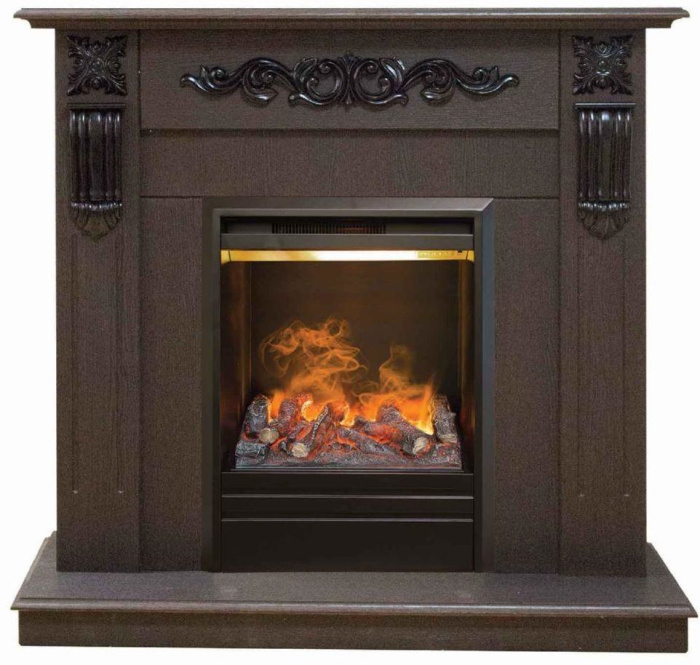 Каминокомплект RealFlame Dominica STD/EUG DN с очагом 3D Olympic