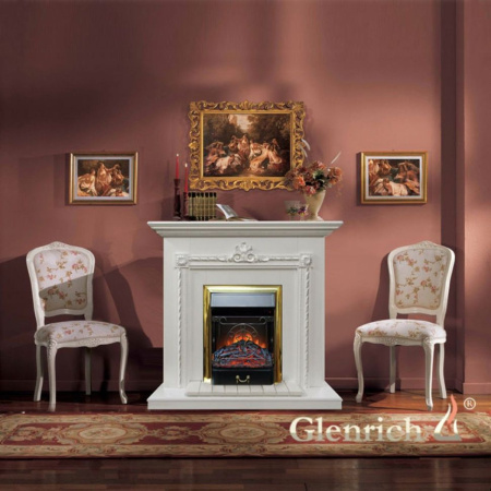 Каминокомплект Glenrich Шервуд Magestic brass