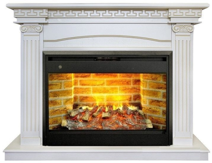 Каминокомплект RealFlame Nicole 33 WT 3D Prometheus 33