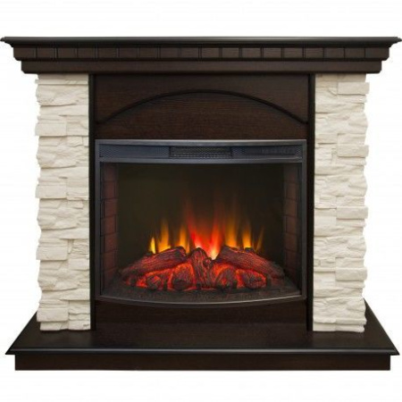 Каминокомплект RealFlame Elford STD/EUG/25'5/HL AO с очагом Evrika 25,5 LED