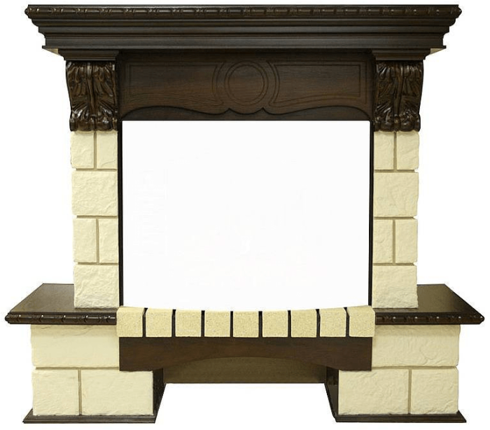 Портал Royal Flame Pierre Luxe (1040х1190х445)