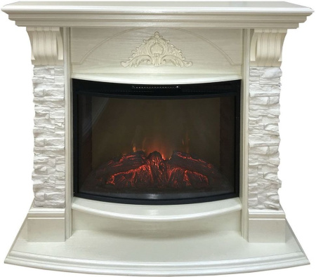 Каминокомплект RealFlame Athena 25/25,5 WT с очагом Sparta 25,5 LED