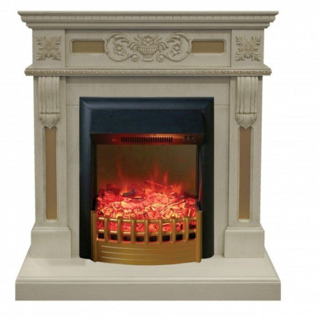 Каминокомплект RealFlame Corsica STD/EUG WT с очагом Rimini