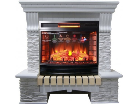 Каминокомплект Interflame Exter Slanec под очаг Panoramic 06 25 LED FX QZ