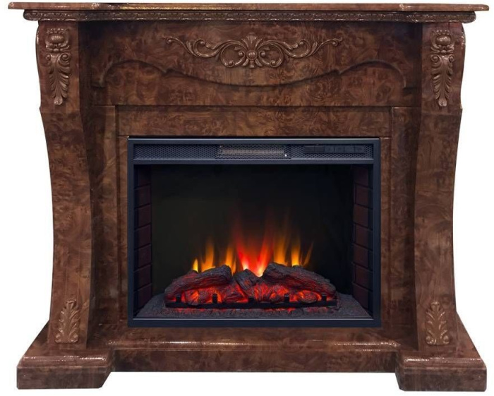 Каминокомплект RealFlame Olivia 25,5/26 AO с очагом Sparta 25,5 LED