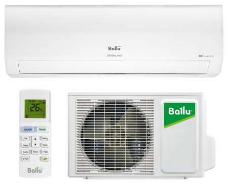 Сплит-система инверторного типа Ballu Greenland DC BSGRI-24HN8_22Y комплект