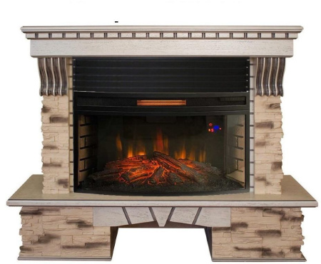 Каминокомплект RealFlame Sorento 33 AO с очагом Firespace 33W S IR