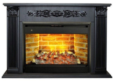 Каминокомплект RealFlame Milton 25,5/26 DN с очагом 3D Prometheus 26