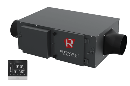 Компактная приточная установка Royal Clima VENTO RCV-500 + EH-3400