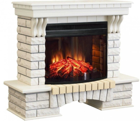 Каминокомплект RealFlame Country 33 WT с очагом Firespace 33 S IR