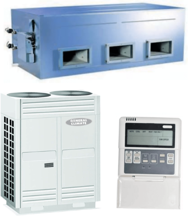 Канальная сплит-система General Climate GC-DH76HWN1 / GU-U76HRN1