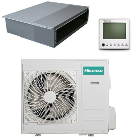 Канальная сплит-система Hisense AUD-24HX4SLH1 / AUW-24H4SF