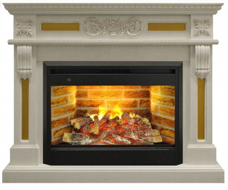 Каминокомплект RealFlame Corsica 26 WT с очагом 3D Prometheus 26