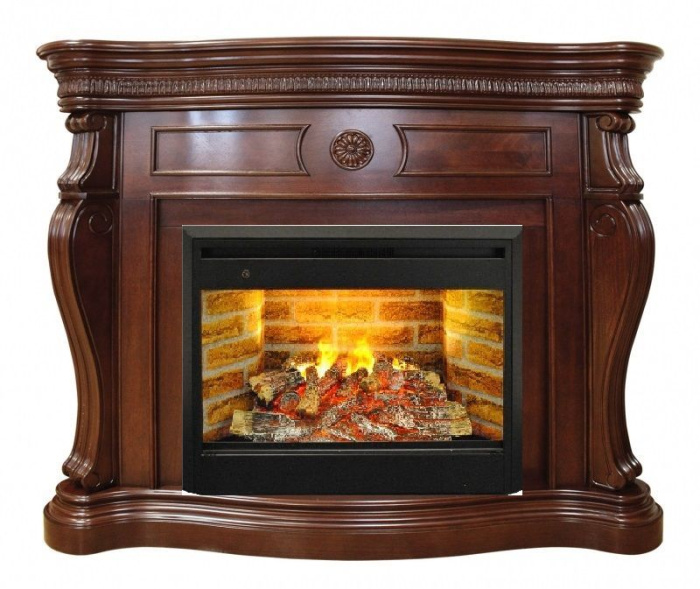 Каминокомплект RealFlame Barcelona 26/33 AO очагом 3D Prometheus 26