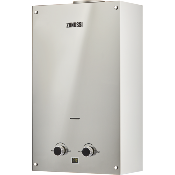 Газовый проточный водонагреватель Zanussi GWH 10 Fonte Glass Mirror