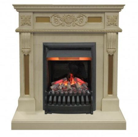 Каминокомплект RealFlame Corsica STD/EUG WT с очагом 3D Oregan