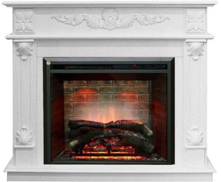 Каминокомплект RealFlame Philadelphia 25,5/26 WT с очагом 3D Leeds 26