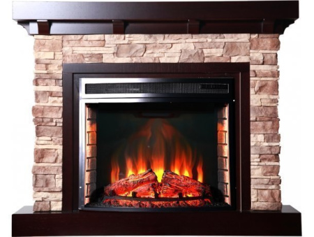 Каминокомплект Interflame Flagstone под очаг Panoramic 28 LED FX