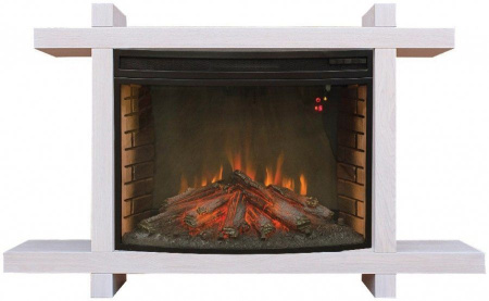 Каминокомплект RealFlame Tokio 33 WT с очагом Firespace 33 S IR