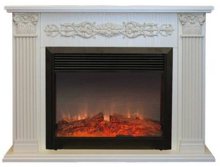 Каминокомплект RealFlame Milton 25,5/26 WT с очагом Moonblaze Deluxe