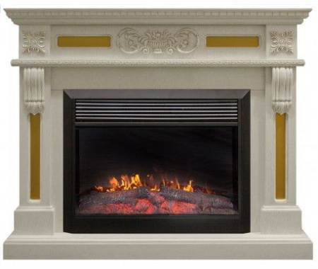 Каминокомплект RealFlame Corsica 26 WT с очагом Moonblaze Deluxe