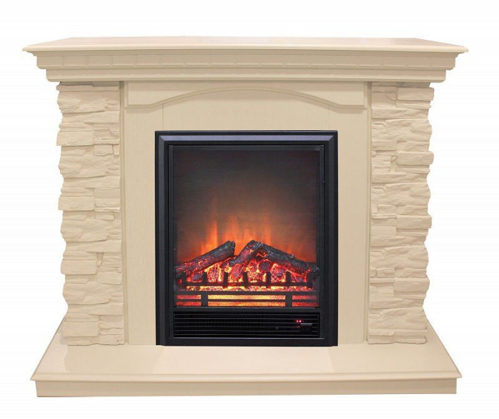 Каминокомплект RealFlame Elford STD/EUG/25'5/HL WT с очагом Eugene