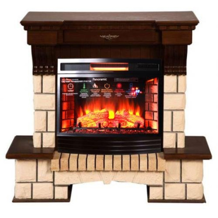 Каминокомплект Interflame Exterion под очаг Panoramic 06 25 LED FX QZ