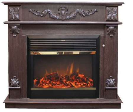 Каминокомплект RealFlame Philadelphia 25,5/26 DN с очагом MoonBlaze LUX Brass