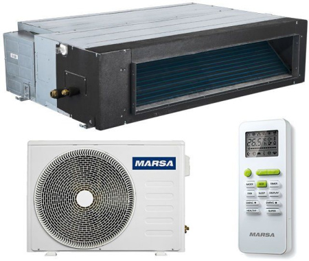 Канальная сплит-система Marsa MRK-18BHTN / MRK-18HTNE-W