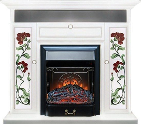 Каминокомплект Glenrich Бар Элиза Magestic black