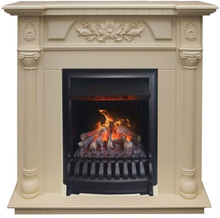 Каминокомплект RealFlame Dacota STD/EUG WT с очагом 3D Oregan