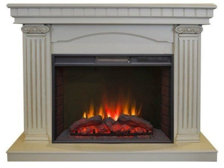 Каминокомплект RealFlame Rosa 25/25,5 WT с очагом Sparta 25,5 LED