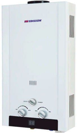 Газовый проточный водонагреватель Edisson H 20 DL (сжиженный газ)