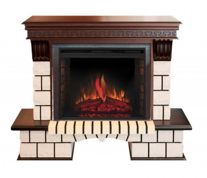 Каминокомплект RealFlame Stone new 26/HL с очагом Epsilon 26 S IR