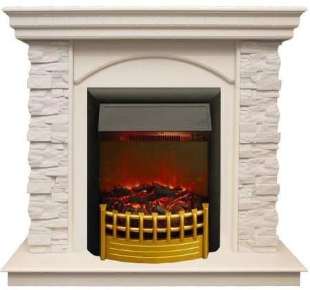 Каминокомплект RealFlame Elford STD/EUG/25'5/HL WL с очагом Rimini