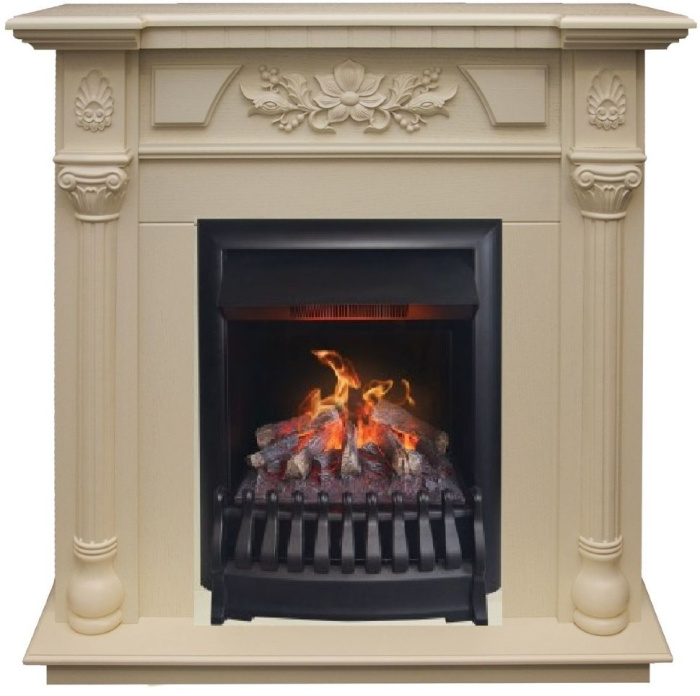 Каминокомплект RealFlame Dacota STD/EUG WT с очагом 3D Oregan