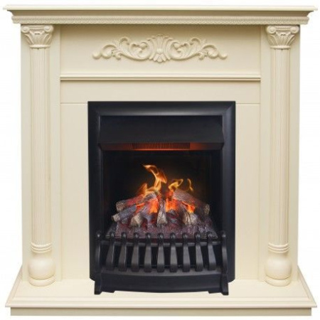 Каминокомплект RealFlame Torino STD/EUG WT с очагом 3D Oregan