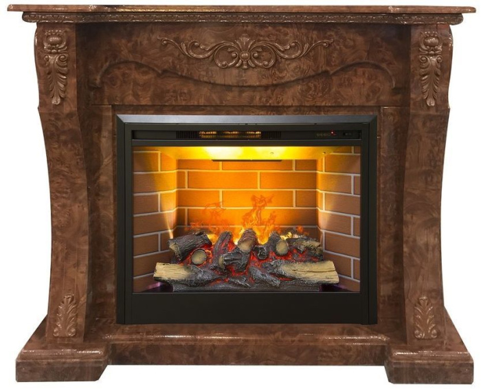 Каминокомплект RealFlame Olivia 25,5/26 AO с очагом 3D Prometheus 26