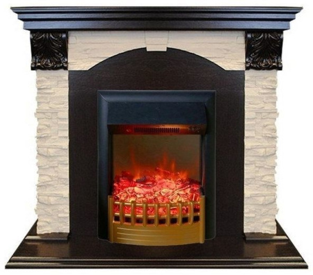 Каминокомплект RealFlame Dublin LUX  STD/EUG DN с очагом Rimini