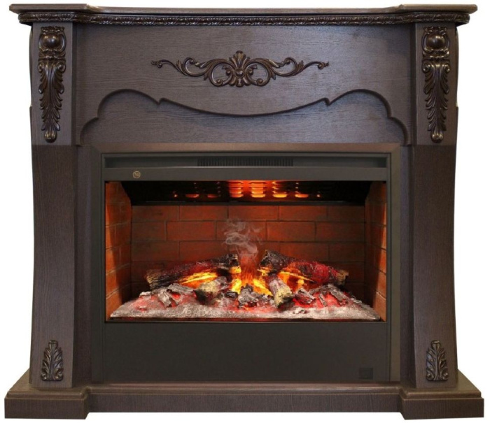 Каминокомплект RealFlame Olivia 25,5/26 DN с очагом 3D Helios 26