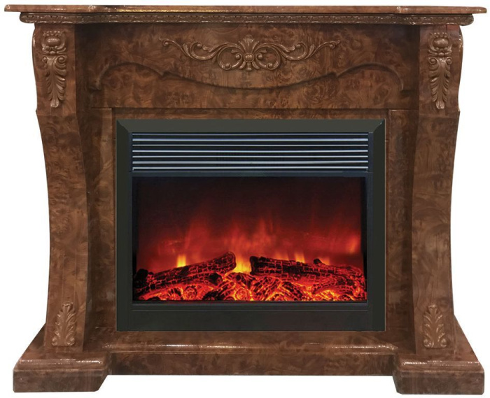 Каминокомплект RealFlame Olivia 25,5/26 AO с очагом Moonblaze Deluxe