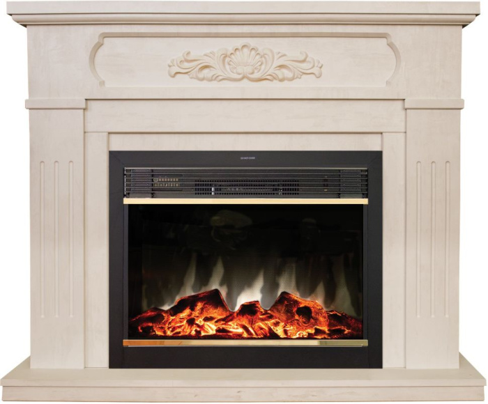 Каминокомплект RealFlame Malta 25,5/26 с очагом MoonBlaze LUX Brass