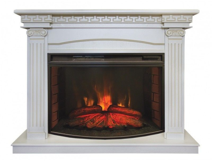 Каминокомплект RealFlame Nicole 33 WT с очагом Firespace 33 S IR