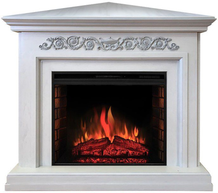 Каминокомплект RealFlame Leticia corner 26 WT с очагом Epsilon 26 S IR