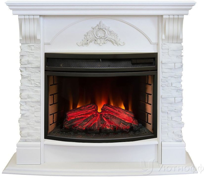 Каминокомплект RealFlame Athena 25/25,5 WT с очагом Firefield 25 S IR