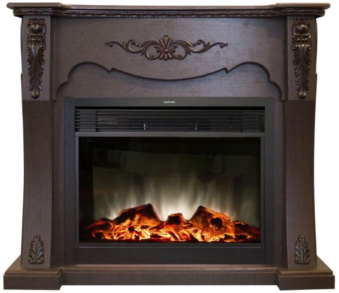 Каминокомплект RealFlame Olivia 25,5/26 DN с очагом MoonBlaze LUX Black