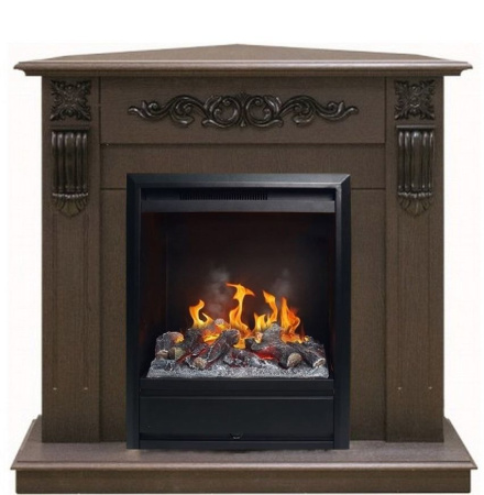 Каминокомплект RealFlame Dominica Corner STD/EUG DN с очагом 3D Olympic