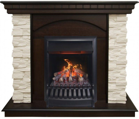 Каминокомплект RealFlame Elford STD/EUG/25'5/HL AO с очагом 3D Oregan