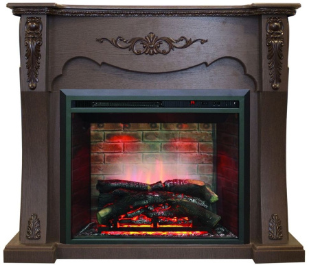 Каминокомплект RealFlame Olivia 25,5/26 DN с очагом 3D Leeds 26