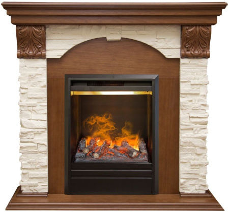 Каминокомплект RealFlame Dublin LUX STD/EUG AO с очагом 3D Olympic